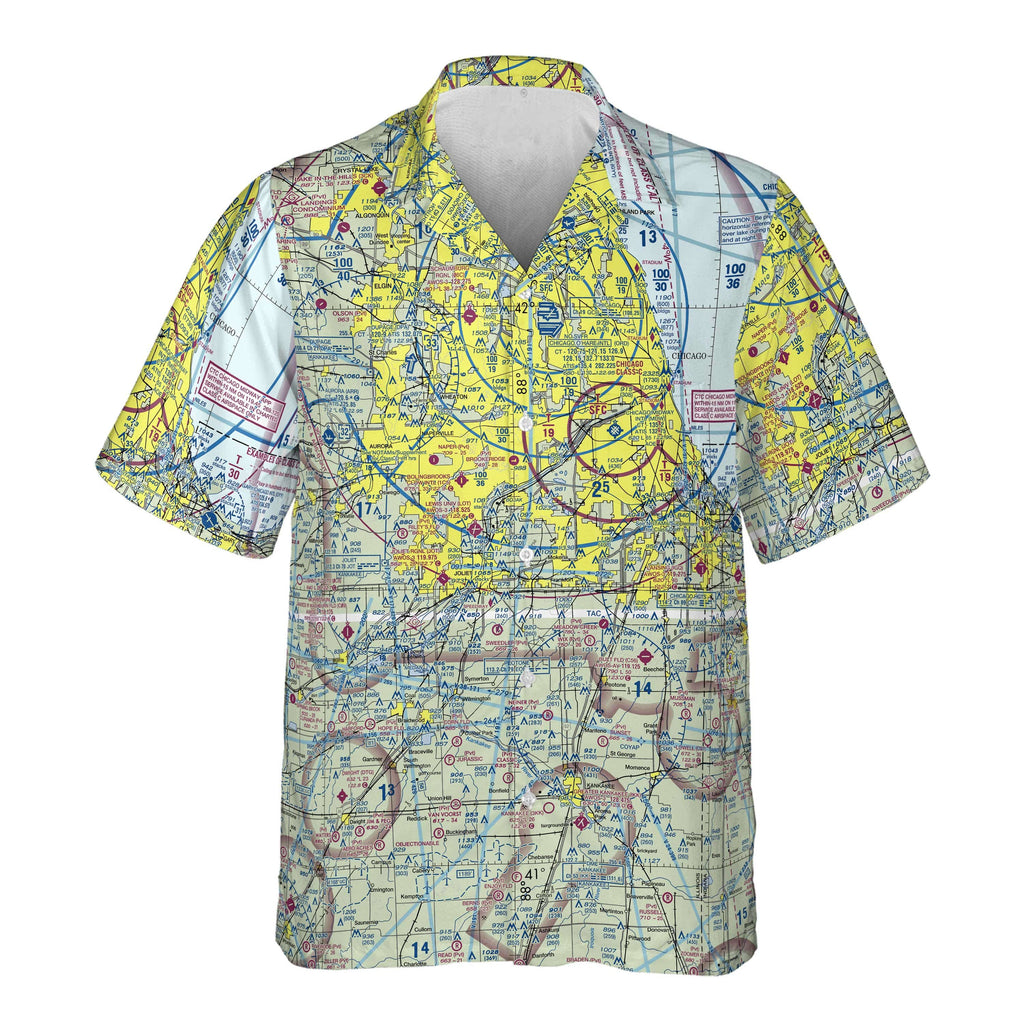 The Chicago Aviator VFR Pocket Camp Shirt – pilotquarters