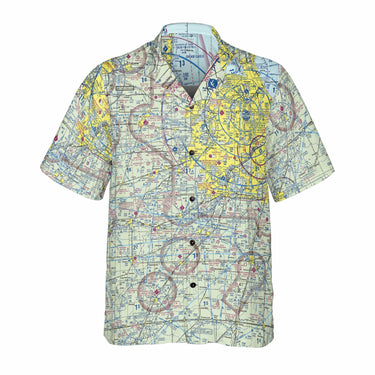 AOP Coconut Button Shirt The Chicagoland South VFR Coconut Button Camp Shirt