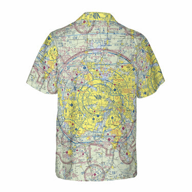 AOP Coconut Button Shirt The Dallas Aviator VFR Coconut Button Camp Shirt