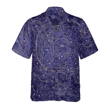 AOP Coconut Button Shirt The Dallas Night Sky Coconut Button Camp Shirt