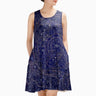 AOP Sleeveless Dress The Dallas Night Vision Sundress