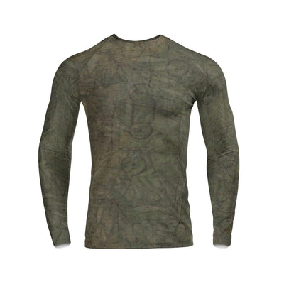 Long Sleeve Rash Guard XS The Dallas Sectional Long-Sleeve Compression Base Layer Shirt