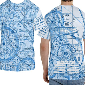 Tee Shirt The Daytona First Solo Blue Tee