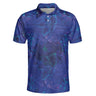 AOP Polo Shirt The Deep Blue Hawaii Polo Shirt