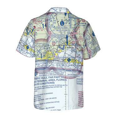 AOP Coconut Button Shirt The Destin-Ft Walton-Eglin VFR Coconut Button Camp Shirt