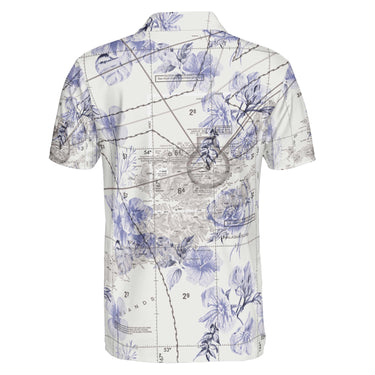 AOP Polo Shirt The Dutch Harbor Iced Hawaiian Polo