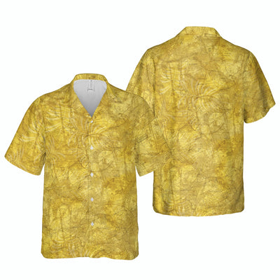 AOP Hawaiian Shirt The East Pennsylvania Golden Palms Shirt