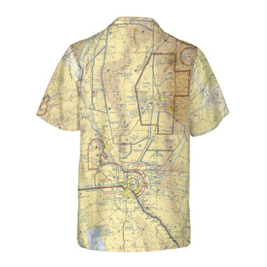 AOP Coconut Button Shirt The El Paso Aviator VFR Coconut Button Camp Shirt