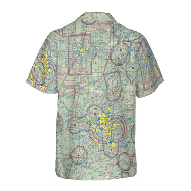 AOP Coconut Button Shirt The Enid and Vance AFB VFR Aviator Coconut Button Camp Shirt
