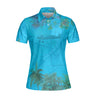 Women Polo Shirt The Galveston Piper J3 Blue Sky Women's Polo Shirt