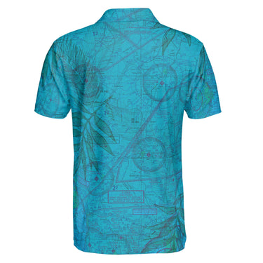 AOP Polo Shirt The Hattiesburg Blues Polo