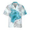 AOP Custom Regular Fit Hawaii Shirt The Hawaii Tropical Turquoise Coconut Button Camp Shirt