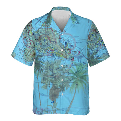 AOP Hawaiian Shirt The Hawaiian Blue Sky Pocket Shirt