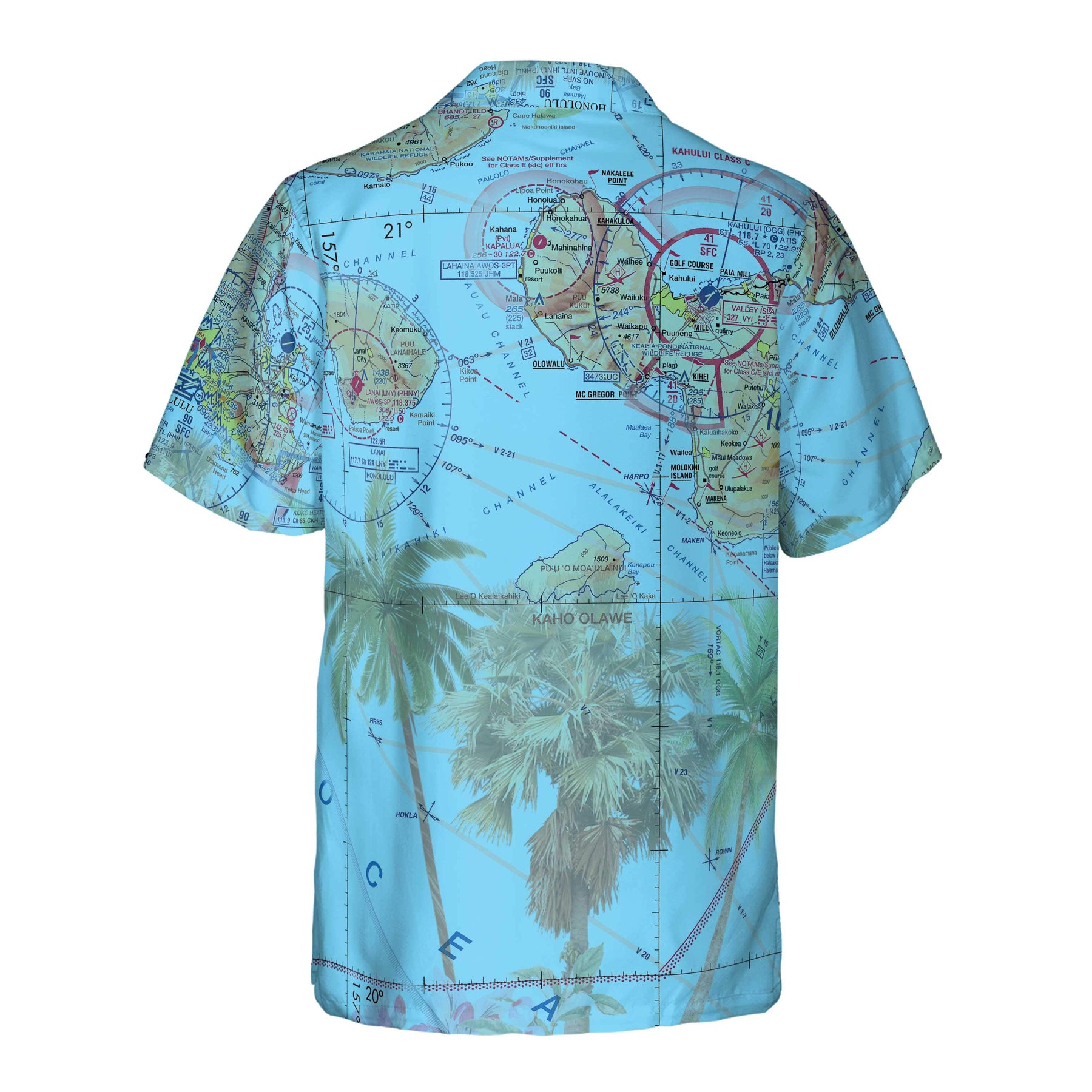 The Hawaiian Blue Sky Shirt pilotquarters Pocket –