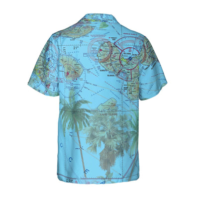 AOP Hawaiian Shirt The Hawaiian Blue Sky Shirt