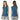 Women Polo Shirt The Houston Blue Tropics Women's Sleeveless Polo Shirt
