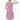 AOP Sleeveless Dress The Kansas City Pink Tropical Sundress