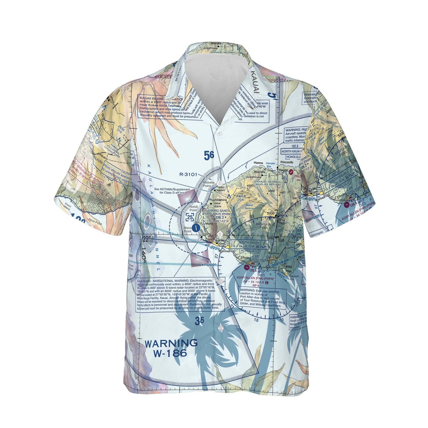 AOP Hawaiian Shirt The Kauai Volcano Tour Shirt