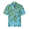 AOP Pocket Hawaiian Shirt The Ketchikan Blue Summer Coconut Button Camp Shirt