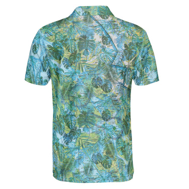 AOP Polo Shirt The Ketchikan Blue Summer Polo Shirt