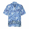 AOP Coconut Button Shirt The Key West Casual Aviator Coconut Button Camp Shirt