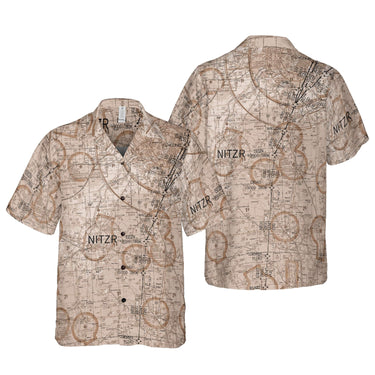 AOP Coconut Button Shirt The KMSP Nitzr Coconut Button Camp Shirt