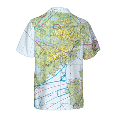 AOP Pocket Hawaiian Shirt The Kodiak Aviator Coconut Button Camp Shirt