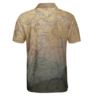 AOP Polo Shirt The Kolob Canyons Polo Shirt