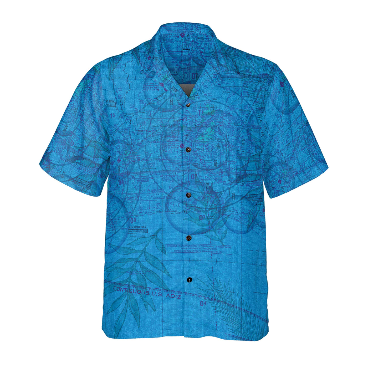 AOP Coconut Button Shirt The Lake Charles Blues Coconut Button Aloha Shirt