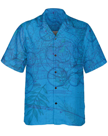 AOP Coconut Button Shirt The Lake Charles Blues Coconut Button Aloha Shirt