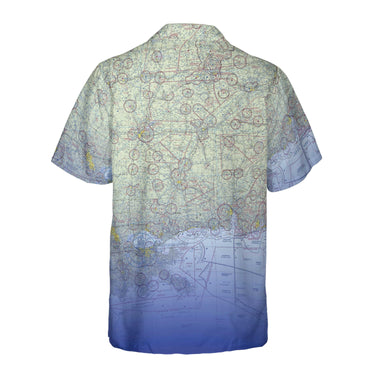 AOP Coconut Button Shirt The Louisiana Coast Flight Above Coconut Button Camp Shirt