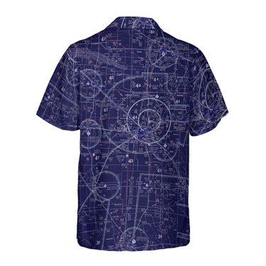 AOP Coconut Button Shirt The Lubbock Night Vision Coconut Button Camp Shirt