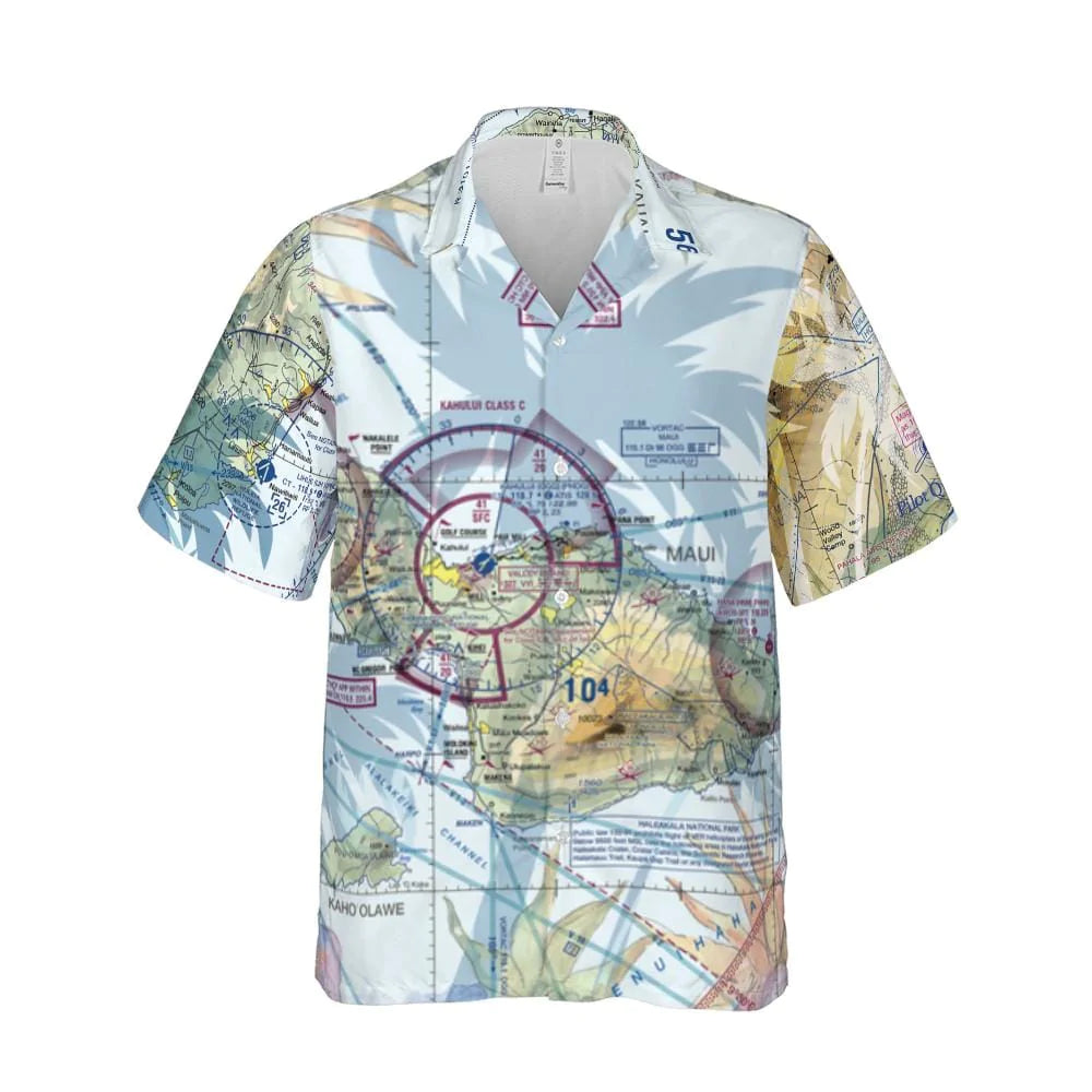 AOP Hawaiian Shirt S The Maui Luau shirt