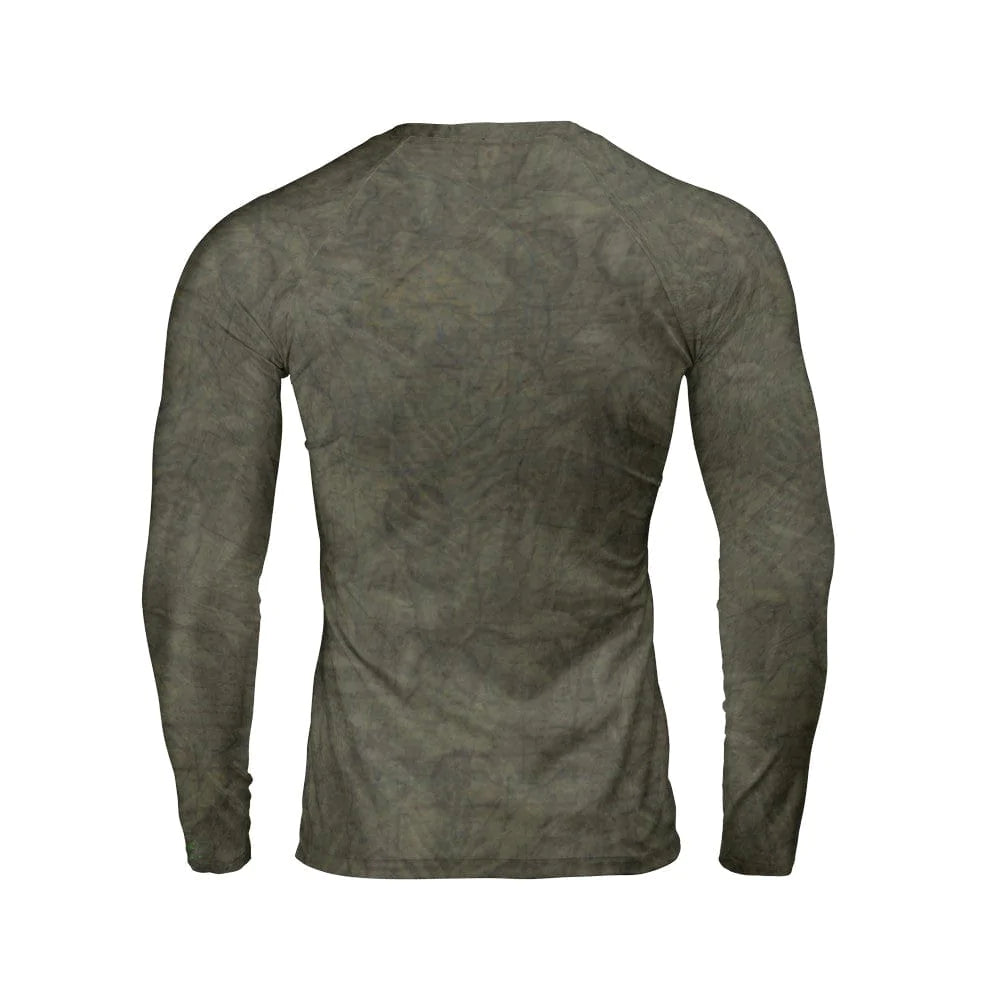 Long Sleeve Rash Guard The Memphis Sectional Long-Sleeve Compression Base Layer Shirt