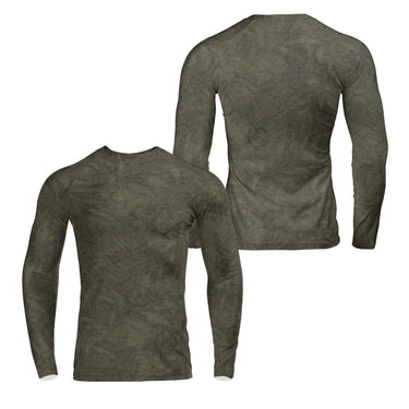 Long Sleeve Rash Guard The Memphis Sectional Long-Sleeve Compression Base Layer Shirt