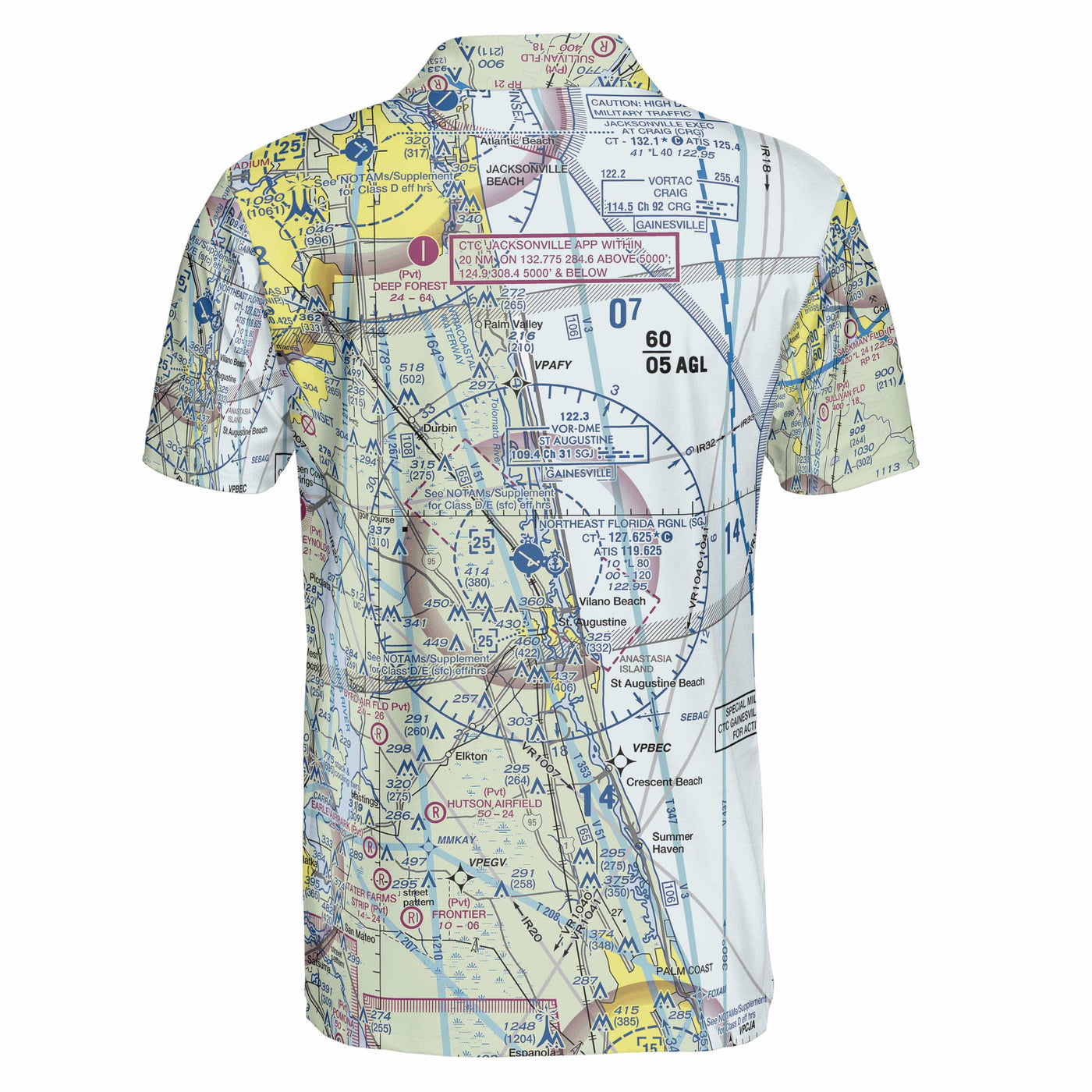 AOP Polo Shirt The Millstadt to St Augustine Polo Shirt