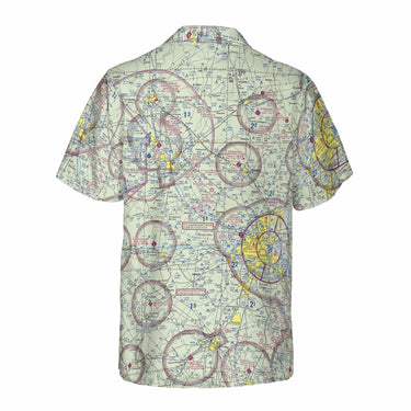 AOP Coconut Button Shirt The Nashville to Fort Campbell VFR Coconut Button Camp Shirt