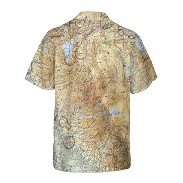 AOP Coconut Button Shirt The Nevada Flight Above Coconut Button Camp Shirt