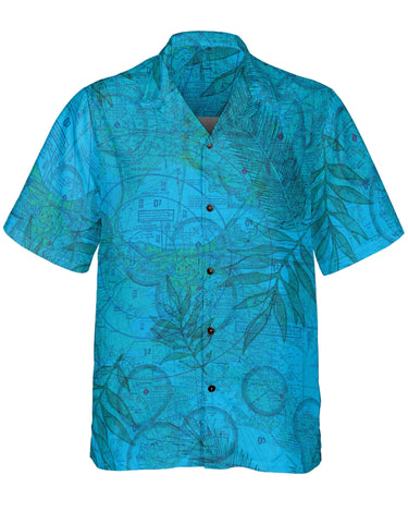 AOP Coconut Button Shirt The New Orleans Blues Coconut Button Aloha Shirt