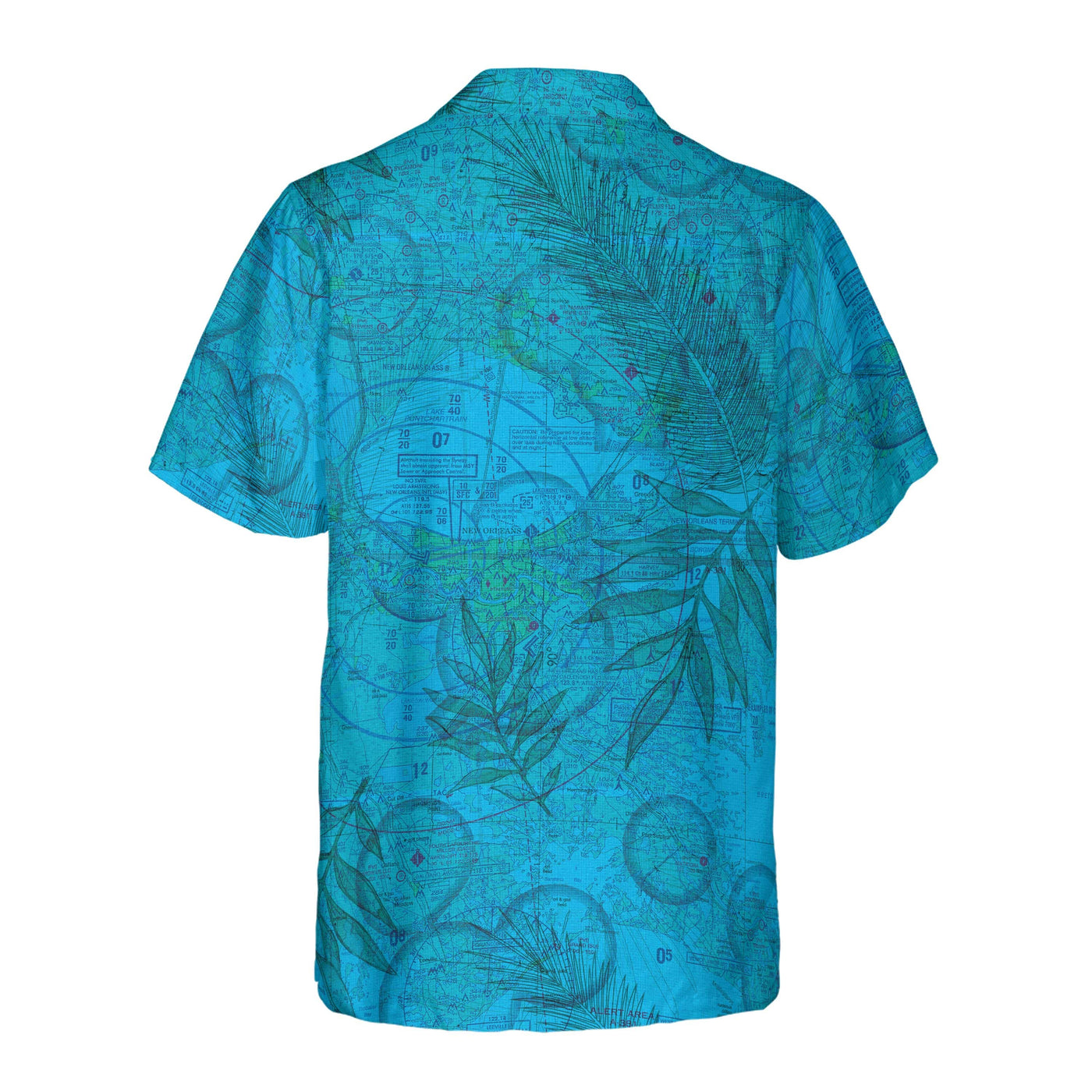 AOP Coconut Button Shirt The New Orleans Blues Coconut Button Aloha Shirt