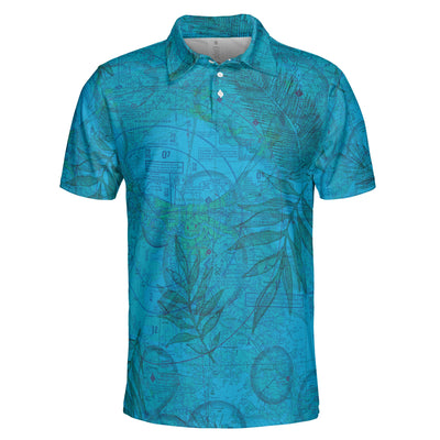 AOP Polo Shirt The New Orleans Blues Polo