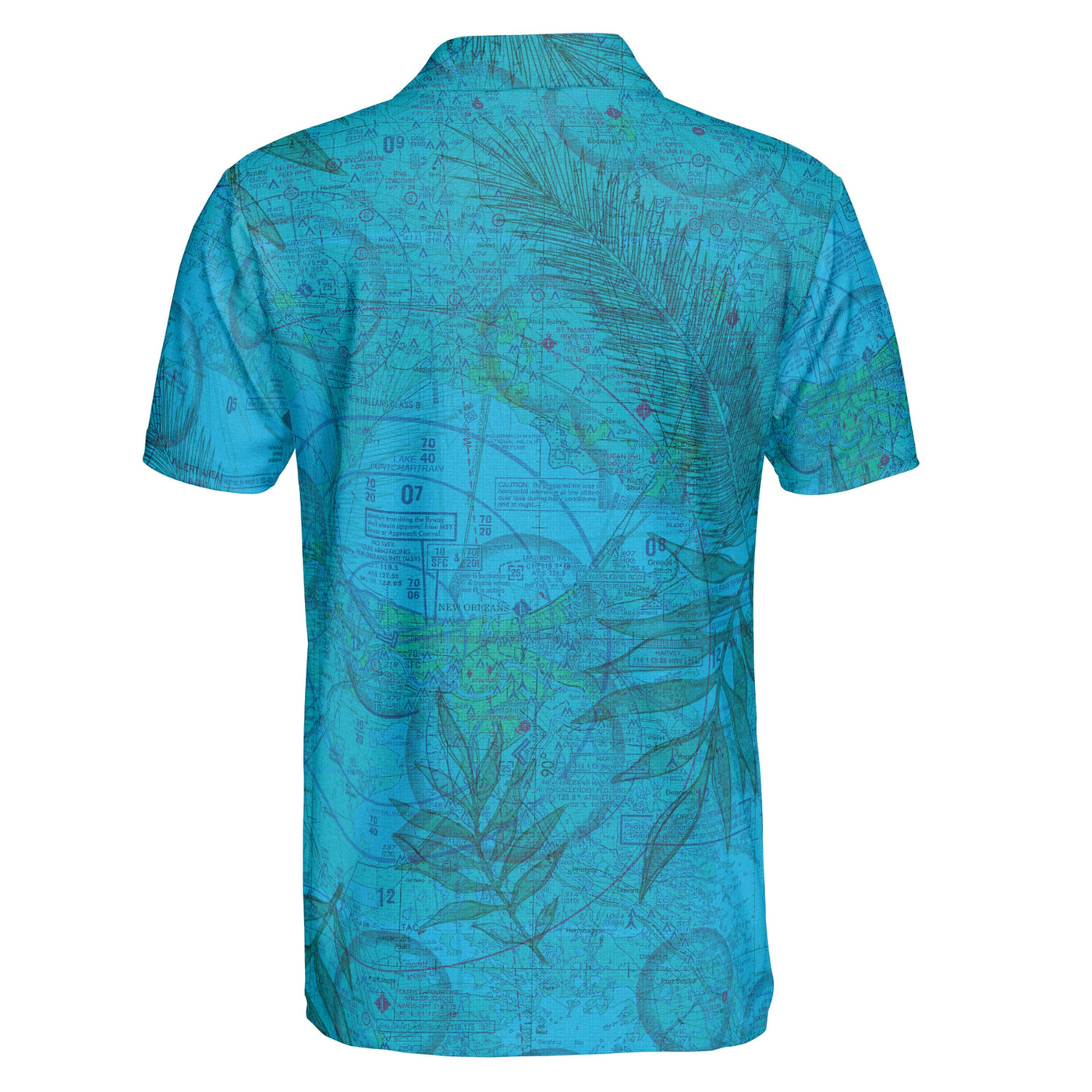 AOP Polo Shirt The New Orleans Blues Polo