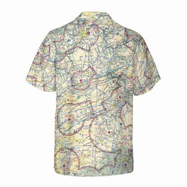 AOP Coconut Button Shirt The New River Valley Aviator Coconut Button Camp Shirt