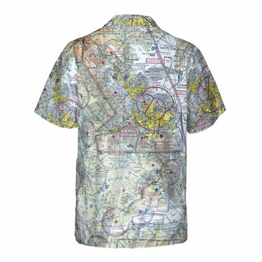 AOP Hawaiian Shirt The Norfolk Aviator Pocket Camp Shirt