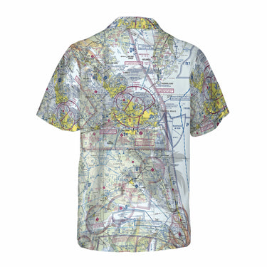 AOP Coconut Button Shirt The Norfolk Aviator Tropical VFR Coconut Button Camp Shirt