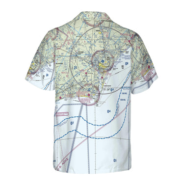 AOP Coconut Button Shirt The North Carolina Coastal Aviator Coconut Button Camp Shirt