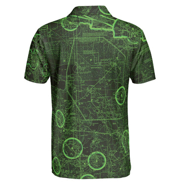 AOP Polo Shirt The North Dakota Night Vision Polo