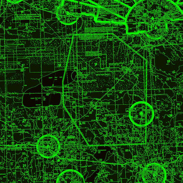 AOP Hawaiian Shirt The North Dakota Night Vision Shirt