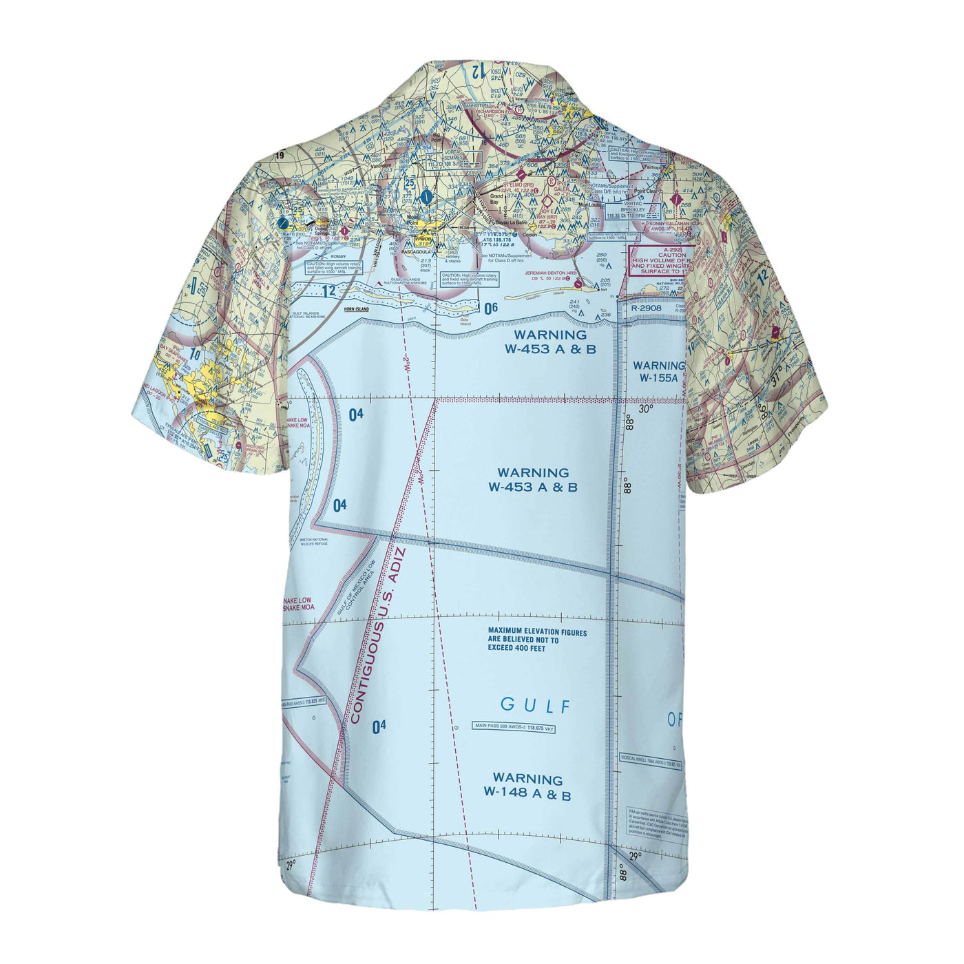 AOP Coconut Button Shirt The Northwest Florida Beaches VFR Coconut Button Camp Shirt