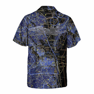 AOP Coconut Button Shirt The Oceana Super Hornet Night Flight Coconut Button Aloha Shirt